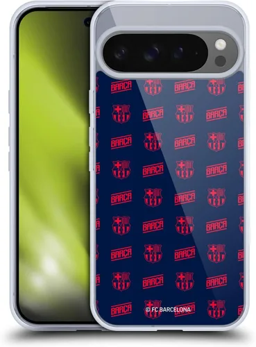 Vista 44 de Head Case Designs Funda de gel con licencia oficial del FC Barcelona Barca Crest Graphics [protección de grado militar] compatible con Google Pixel 3