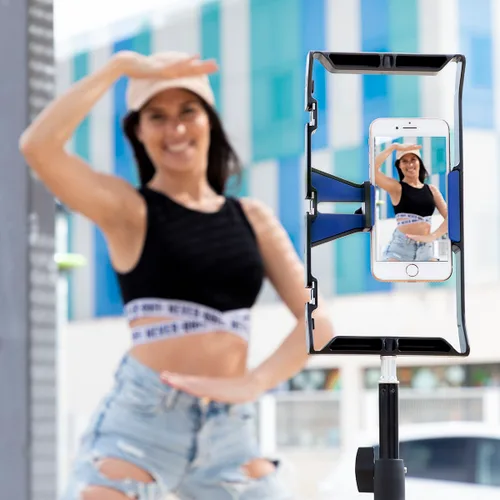 Vista 3 de Soporte para Smartphone con Estabilizador Manual Stafect InnovaGoods