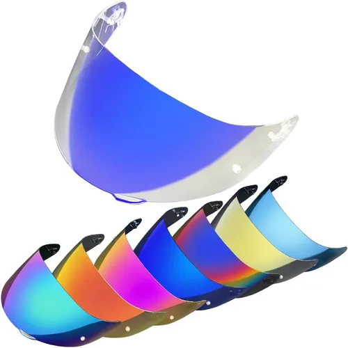 Vista 7 de KMAN Protector de visera de casco de motocicleta para K1 K1S K3SV K5 K5S protector solar capacetes lente Cascos accesorios (humo profundo)