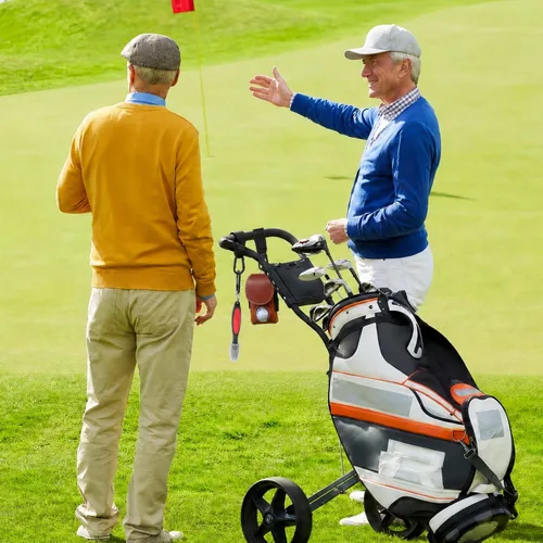 Vista 8 de Woho Paquete de 2 accesorios para carrito de golf, ganchos de mosquetón