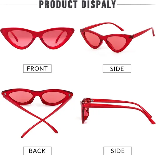 Vista 6 de Gifiore - Lentes de sol para mujer, diseño retro vintage