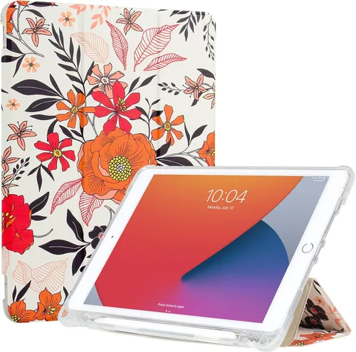 Vista 11 de ProtUTab Funda Compatible con iPad de 9ª Generación, Funda Slim Trifold con Soporte Auto Wake&Sleep para iPad de 8ª Generación (2020) y 7ª