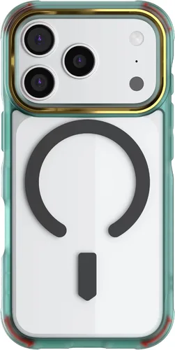 Vista 50 de Ghostek Covert Clear - Funda transparente para iPhone 15 Plus, silicona a prueba de golpes, compatible con accesorios Apple MagSafe, funda Negro