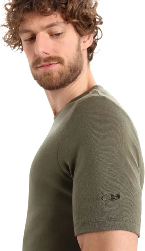 Vista 5 de Icebreaker Merino Men's Standard 175 Everyday Short Sleeve Thermal Cold Weather Base Layer Crew T-Shirt