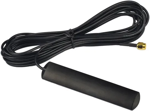 Vista 5 de Bingfu Antena de cámara de rastro celular 4G LTE, montaje adhesivo, RP-SMA, antena de parche macho compatible con cámara de rastro celular 4G LTE