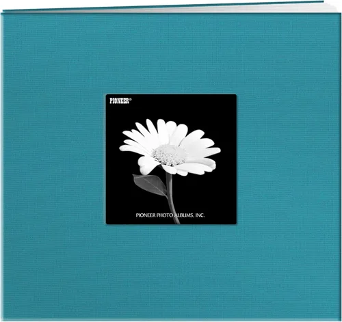 Vista 30 de Pioneer Libro de Memoria con Marco de Tela Frontal Postbound de 5 por 7 Pulgadas, Rojo Manzana