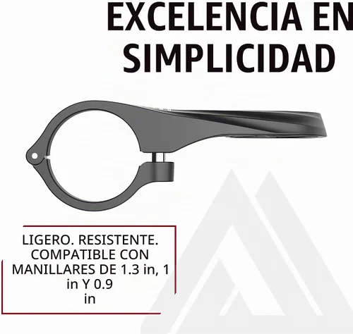 Vista 3 de KOM Cycling Wahoo Elemnt - Soporte compatible con múltiples computadoras Wahoo, incluyendo Wahoo Elemnt Bolt, Elemnt Roam, Elemnt Mini y Elemnt