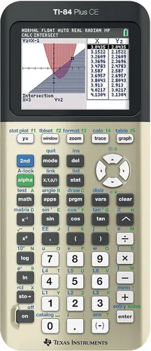 Vista 2 de Calculadora gráfica TI84PLSCEBLUBRY de Texas Instruments, Coral