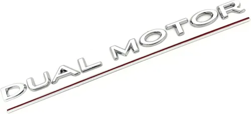 Vista 11 de Modelo 3 Y Emblema de Motor Dual Adhesivo de Insignia con Letras Subrayadas Accesorios Compatibles con Tesla Model 3/Y/S/X (Negro Brillante)