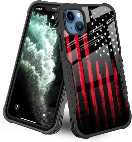 Vista 18 de Funda compatible con iPhone 11 [parachoques a prueba de golpes] [antiarañazos] [antideslizante] cubierta de protección resistente para hombres