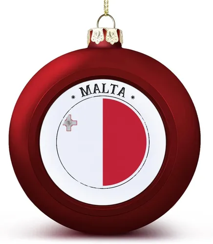 Vista 6 de Adorno de bola de Navidad de Marruecos, bandera de Marruecos, bandera de las naciones, adornos colgantes, recuerdo, regalo para árbol de Navidad