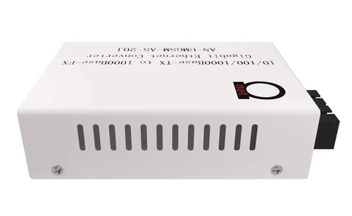 Vista 8 de Convertidor de medios de fibra Gigabit del SC del solo modo a Ethernet RJ45