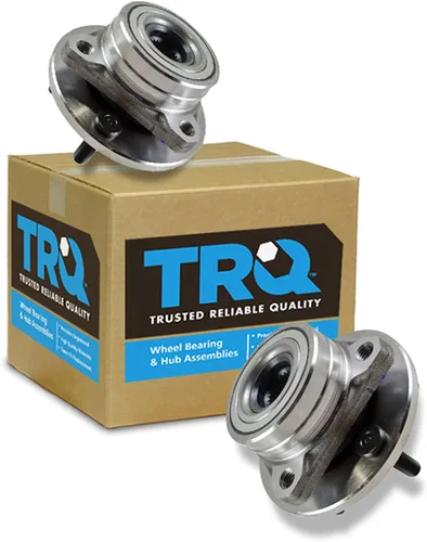 Vista 18 de Conjunto de rodamiento de rueda delantera de 2 piezas y buje TRQ Compatible con Pontiac Solstice 2006-2009 Saturn Sky 2007-2010