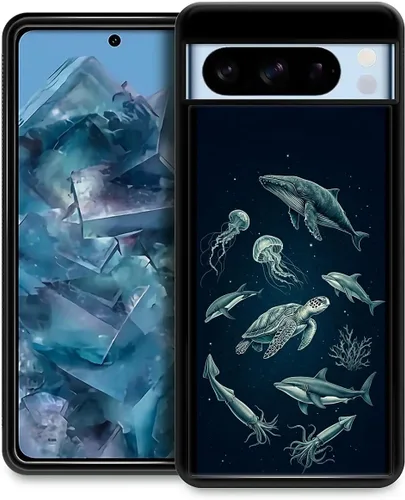 Vista 58 de CARLOCA Funda compatible con Google Pixel 4A 5G, diseño gráfico de moda, a prueba de golpes, antiarañazos, protección contra caídas, para Google