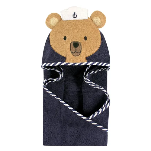 Vista 82 de Hudson Baby Toalla con capucha unisex de algodón con cara de animal para bebé, cocodrilo, talla única
