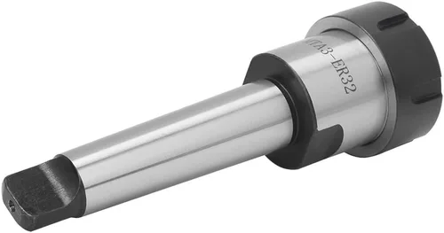 Vista 8 de Pinza ER32, soporte para portabrocas de pinza, soporte de pinza, soporte de mandril de fresado cónico MTA3, piezas de torno de fresado CNC de acero