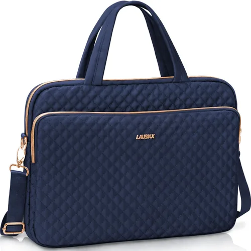 Vista 13 de Funda para laptop para mujeres y hombres, bolsa de mensajero Rosa