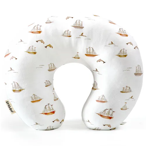Vista 14 de GRSSDER Funda de Almohada de Lactancia Elástica Minky Removible Fundas de Lactancia para Almohadas de Lactancia Materna, Forro Ultra Suave y Cómodo
