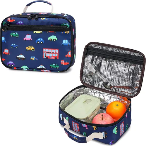 Vista 38 de CAMTOP - Conjunto de mochila y lonchera con estampados divertidos para niños de preescolar y primaria), Y0058-2