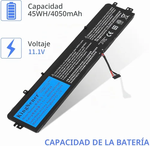 Vista 2 de Batería portátil de 45 Wh para Lenovo Y700 Y520 - L14M3P24 11.1V