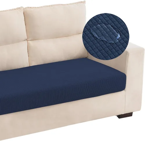 Vista 56 de Funda repelente al agua para cojín de sillón, funda elástica para respaldo individual de sofá seccional, funda para sofá en forma de L para mascotas