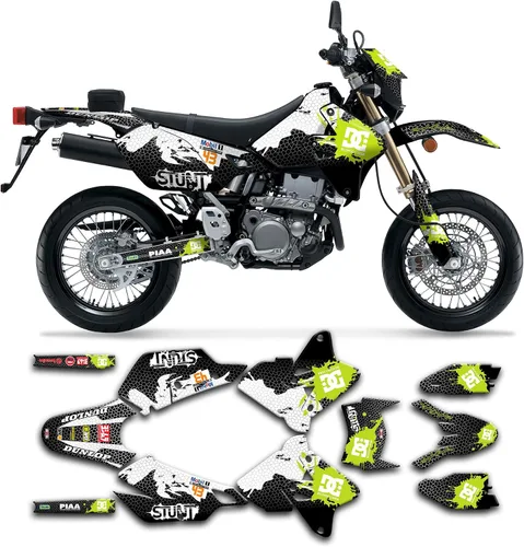 Vista 32 de Kit de calcomanías personalizadas para Suzuki DRZ400 E / DRZ400 Enduro / DRZ400E / DR-Z400E / DRZ400 EN 1999-2024, SZDRSE9919003-KO