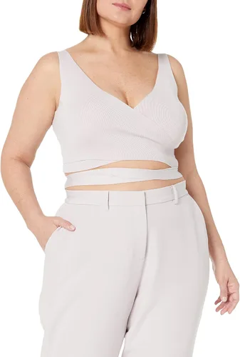 Vista 4 de The Drop Malika Bralette cruzado para mujer