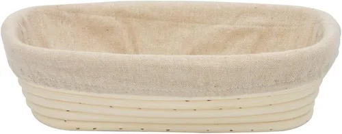 Vista 10 de Banneton - Cesta a prueba de pan, cesta a prueba de masa madre BetterJonny de 11 pulgadas de largo, ovalada, kit de iniciación de masa madre