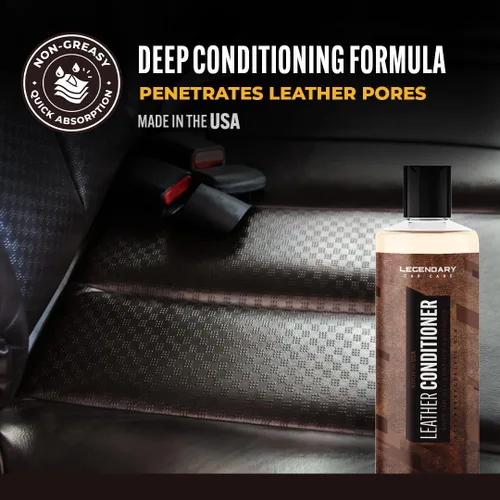 Vista 4 de Legendary Leather Conditioner 16oz - Limpiador y restaurador de interiores