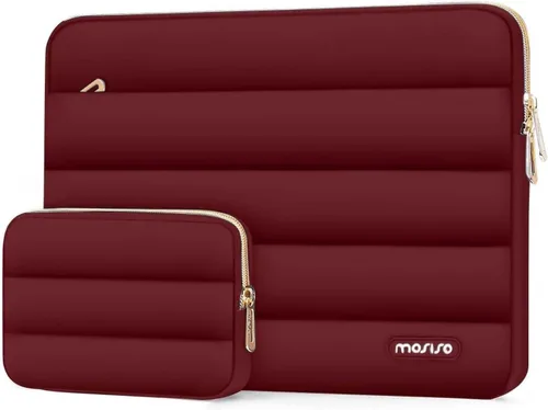 Vista 19 de MOSISO Funda para laptop de 13.3 pulgadas, 13-13.3 pulgadas funda de Marrón