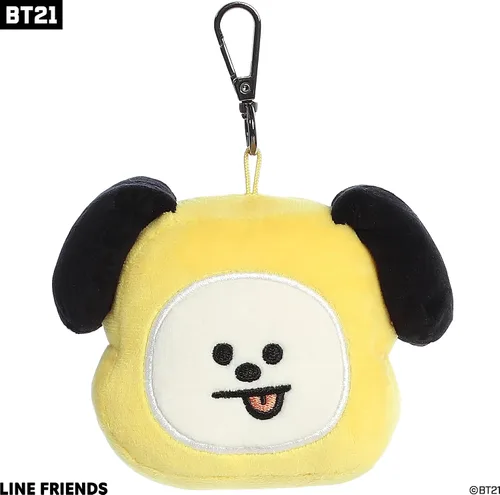 Vista 2 de Aurora - BT21-4" Llavero Chimmy, Amarillo