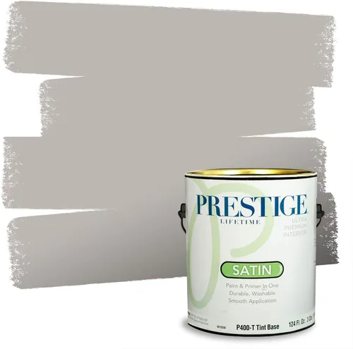 Vista 94 de PRESTIGE Paints - Pintura interior e imprimación en uno, 1 galón, cáscara de huevo, pimienta envejecida