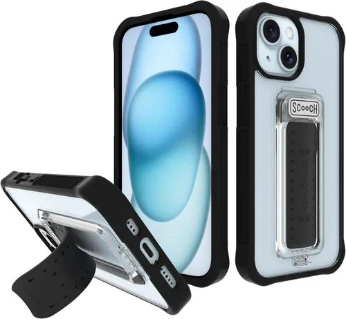 Vista 35 de Scooch Wingman - Funda con soporte de patas para iPhone 11 [Protección contra caídas de 10 pies] [Soporte de dos vías] Cubierta protectora, funciona