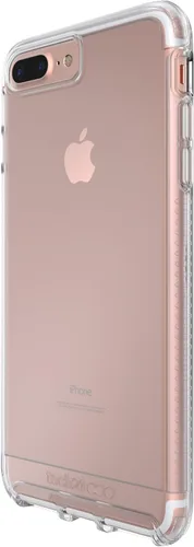 Vista 5 de Tech21 Impact Clear - Funda transparente para Apple iPhone 8 Plus/iPhone 7 Plus, transparente/mate