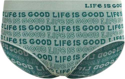 Vista 4 de Life is Good Ropa interior para mujer - Calzoncillos hipster sin costuras (paquete de 3)