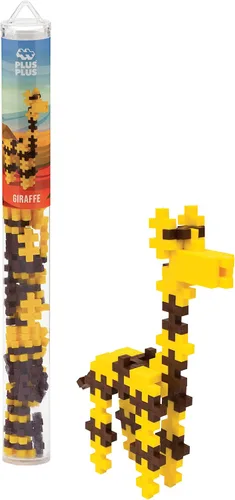 Vista 7 de Plus Plus Juego de bloques de construcción de figuras de animales 3D, 70 piezas de rompecabezas entrelazadas, divertidos juguetes de tallo
