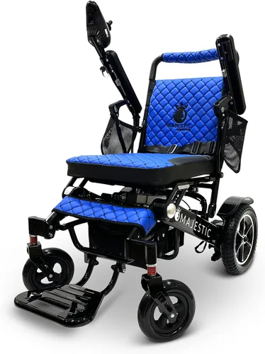 Vista 17 de Majestic - Sillas de ruedas eléctricas para adultos, capacidad de 350 libras, alcance de hasta 13 millas, silla de ruedas ligera para personas