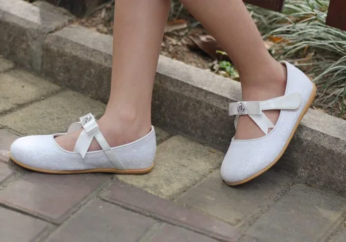 Vista 8 de EIGHT KM Zapatos de vestir para niñas pequeñas Zapatos Mary Jane para niñas Mary Jane Flats Zapatos de ballet Fiesta, niña de flores, zapatos
