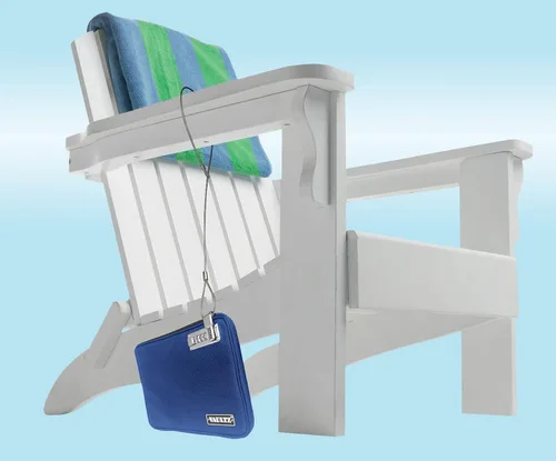 Vista 4 de Vaultz Bolsa de Piscina con Cierre - Bolsa con Cierre de Combinación Resistente al Agua con Correa para Efectivo, Piscina, Playa, Banco o Viajes