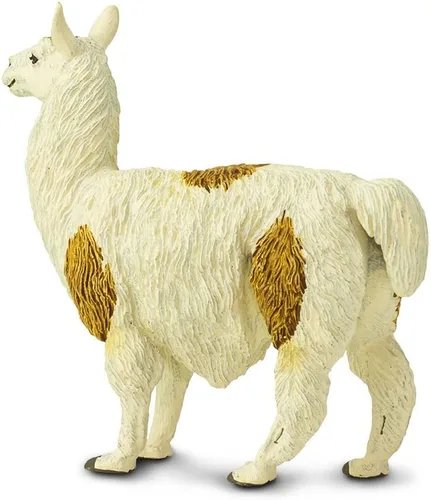 Vista 4 de Safari Ltd. Figura de llama – Figura realista pintada a mano de 4 pulgadas modelo – Juguete educativo y divertido para niños, niñas y niños a partir