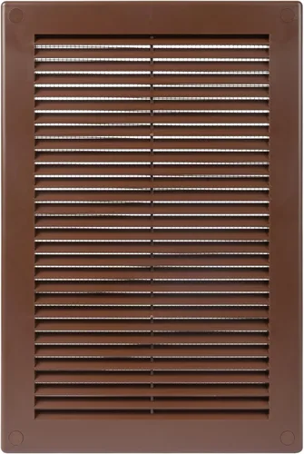 Vista 9 de Medida de apertura de 3'' x 3'' pulgadas / Rejilla externa de ventilación cuadrada blanca con malla protectora - Registro de plástico ligero Blanco
