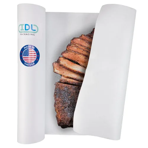 Vista 9 de Papel de carnicero negro de 18 x 2160 pulgadas (180 pies) – Rollo de papel de carnicero natural hecho en Estados Unidos para carne y pescado, sin