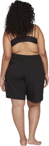 Vista 2 de Volcom Shorts de natación clásicos Simply Solid de 11 pulgadas para mujer