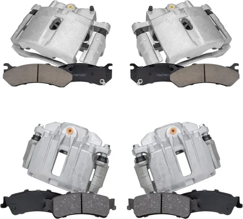 Vista 77 de Detroit Axle - Pastillas de Freno Delantero Izquierdo Reemplazo de Pinza de Disco para Ford Fusion Mazda 6 Lincoln MKZ Mercury Milan 2006-2012