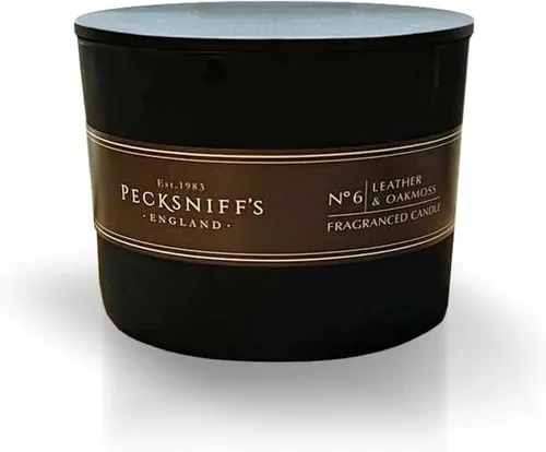 Vista 51 de Pecksniffs - Vela perfumada de ámbar negro y madera Oud 1 mecha, 6.49 onzas
