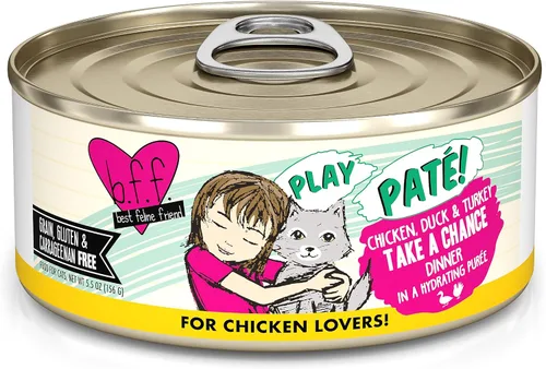 Vista 37 de Weruva B.F.F. Play - Best Feline Friend Paté Lovers, Aw Yeah!, T.T.Y.L. de atún y pavo con atún y pavo, lata de 2.8 onzas (paquete de 12)
