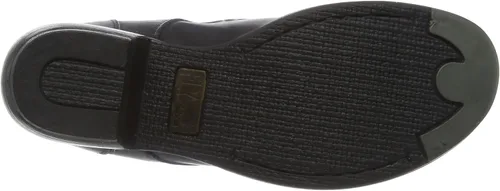 Vista 4 de Mujeres Fly London Mesu encaje hasta tacón cubano moda tobillo botas