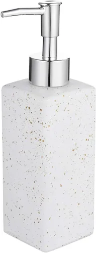 Vista 10 de STOBAZA Botella dispensadora de loción Push-top Botella de llenado de líquido de 11.8 fl oz para gel de ducha Mini Bomba