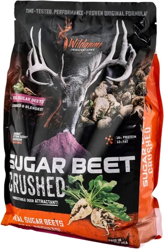 Vista 3 de Wildgame Innovations Cebo para Ciervos de Azucarera de Remolacha Triturada Efectivo Alimento para Ciervos Ultra-Concentrado y Lleno de Nutrientes