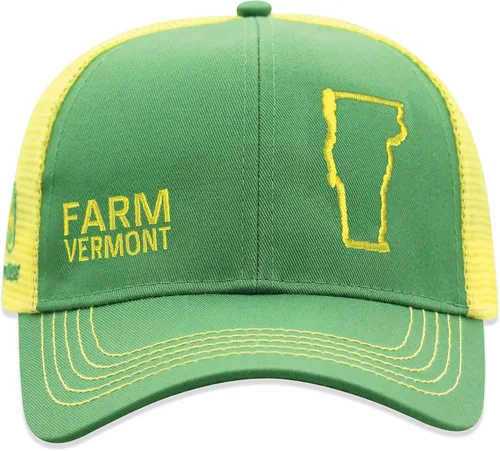 Vista 4 de John Deere Farm State Pride - Gorra verde y amarillo, Amarillo
